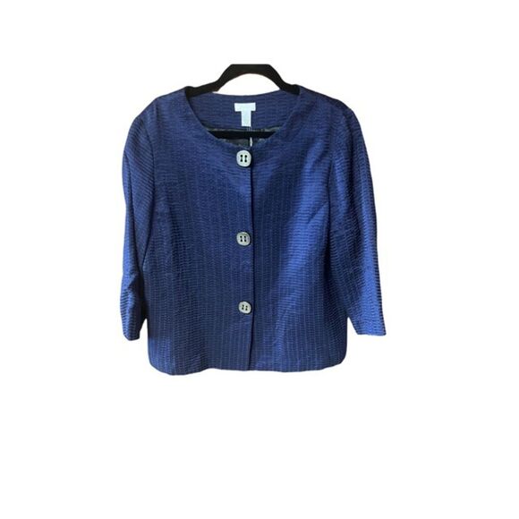 Chico’s Mandy textured jacket - Picture 1 of 6